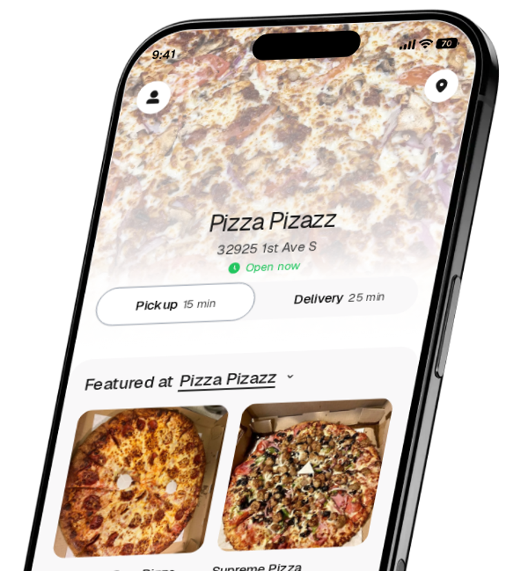 Pizza Pizazz app preview