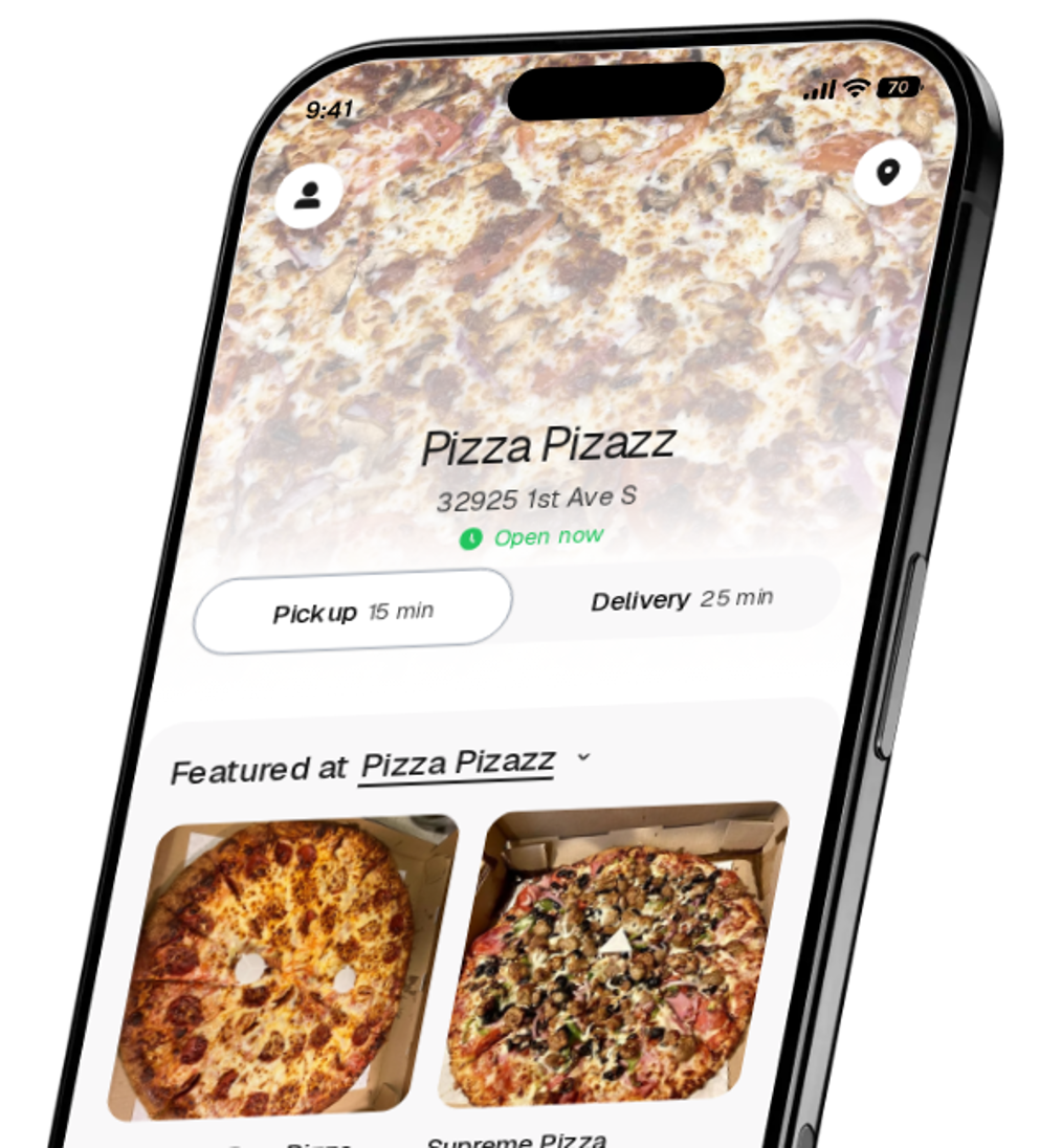 Pizza Pizazz app preview