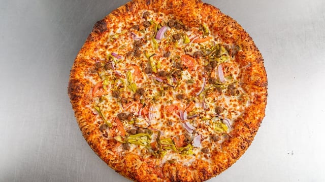 Greek Pizza.